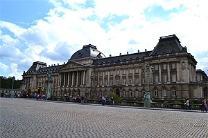 The exterior of the Royal Palace