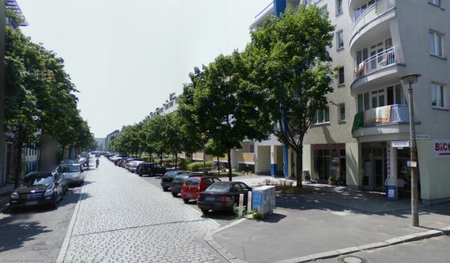 Adalbertstraße in Kreuzberg, Berlin.