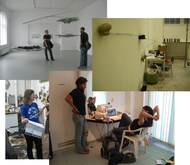 Studio visits, visiting artists, and guest critiques during previous programs.