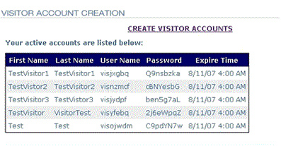 Screenshot of Completed Form