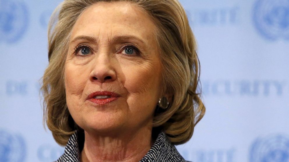 Hillary Clinton.