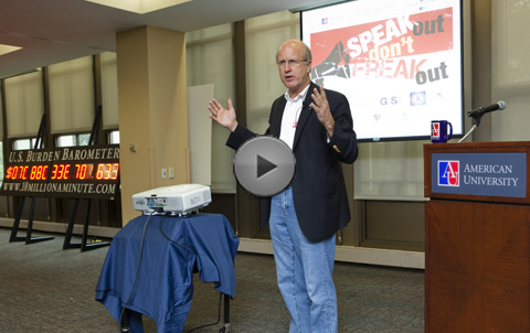 Watch the video from the Speak Out, Dont Freak Out event