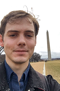 Washington Semester Program Global Economics & Business student Wes Nichols explores Washington DC on his own