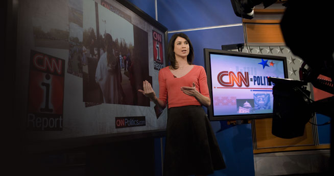 CNN reporter Abbi Tatton, SIS/MA ’00, brings history to millions of viewers around the world as it unfolds.