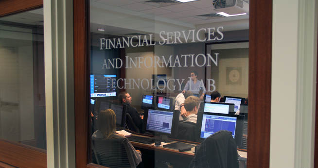 Financial Services and IT Lab at the Kogod School of Business