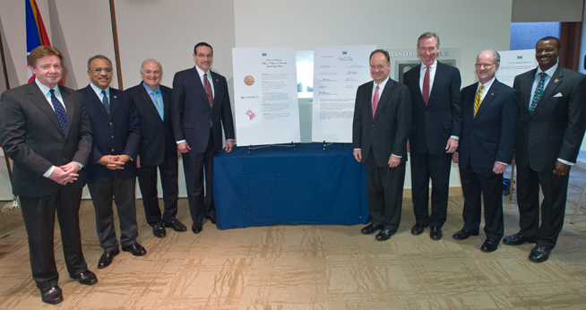 Mayor Gray and DC University Presidents