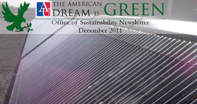 December Sustainability Newsletter Header