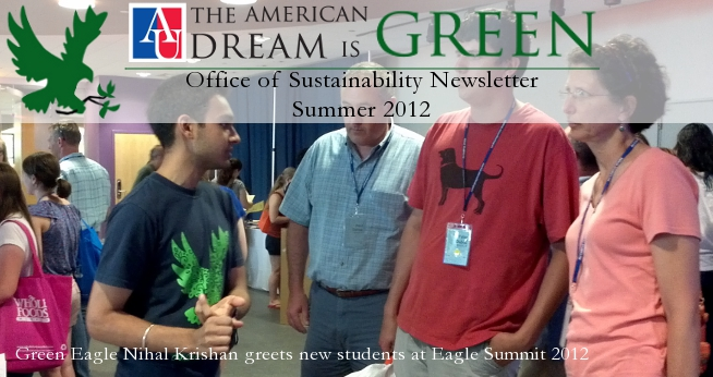 2012 Summer Sustainability Newsletter Hero