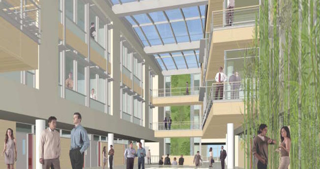 SIS New Building Atrium