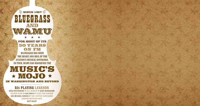 Celebrating its 50th year on FM, WAMU 88.5 continues its commitment to bluegrass music.