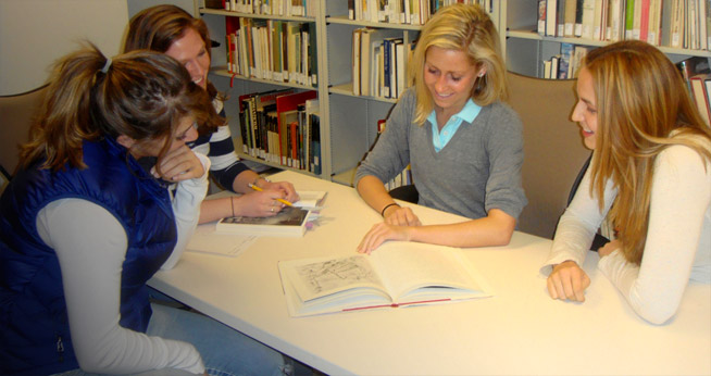Art history students
