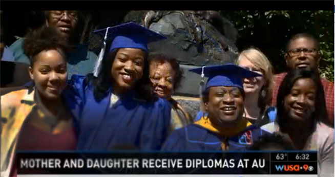 Mother/Daughter graduates