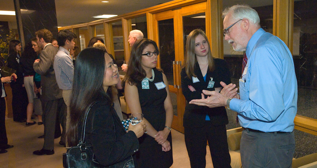 Learn about the SIS Alumni/Student Mentoring Program.