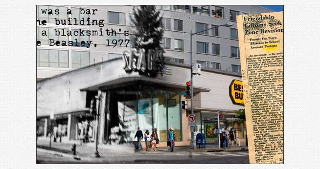 Gail S. Rebhan, Albermarle Street and Wisconsin Avenue NW&nbsp; (detail)