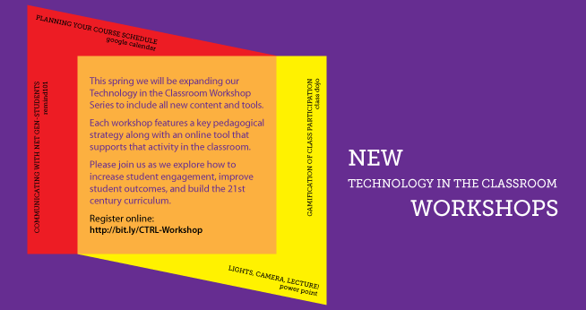 New Technology in the Classroom Workshops