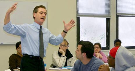 School of Communication professor and Backpack Journalism Project Director Bill Gentile