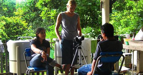 SOC BPJ Kate Fenner with camera