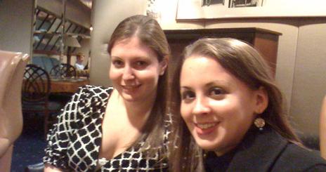 SOC PRSSA Ashley Wolos and Allison Lane