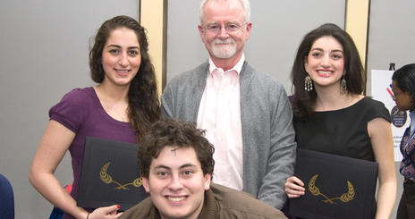 Honors Awards Ceremony 3 Students and Faculty Photo