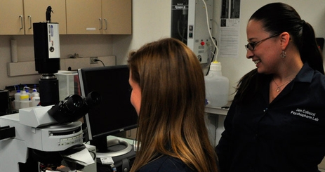 Psychology research lab