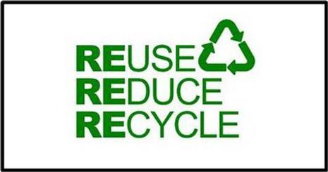 Reduce, Reuse, Recycle