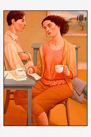 Alan Feltus, A Sharing of Coffee and Letters
