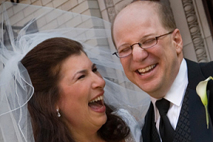 Sandra Walter-Steinberg, Kogod/BSBA '86, and her husband, Craig Steinberg.