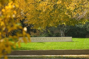 American University Fall Campus