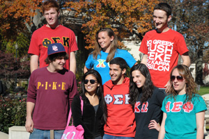 Fraternity and Sorority Life at AU.