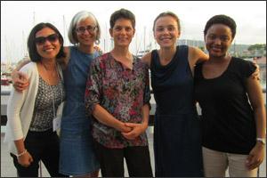 PGAE faculty/students at International Association for Feminist Economics meeting, Barcelona, July 2012.