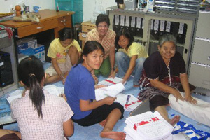 Phyllis Lerner in Thailand