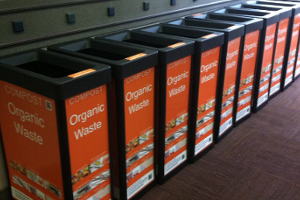 Organic waste collection bins