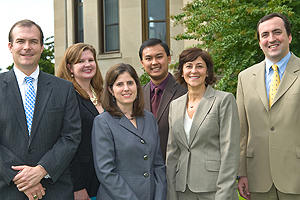 The media relations members of AU's University Communications Office.