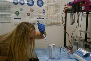 Bio grad student Sarah Jung