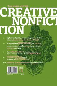 Creative Nonfiction 41 cover