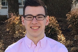 Brian Hamel, SPA/BA ’16, is pursuing an undergraduate degree in political science at AU's School of Public Affairs.