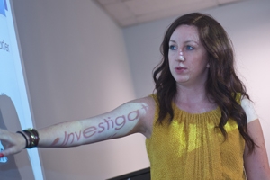 Heather Caygle turned an internship into a full-time job at Bloomberg BNA.