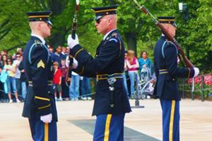 Guard at Arlington National Cemetery