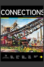 Connections magazine from the College of Arts and Sciences at American University