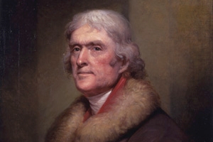 Thomas Jefferson, courtesy of Smithsonian Institute