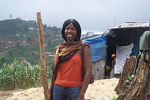 Sylvia Kalley got to know her parents’ homeland, and a lot about herself, as a graduate student whose internship in Sierra Leone was so productive she extended it.<br />