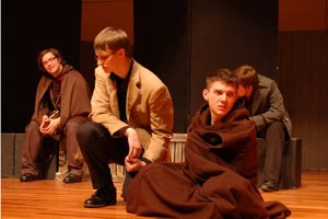 Rehearsal of Smoke of Home at American University by Kim Rottschaefer