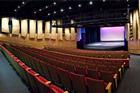 Seats inside the Greenberg Theatre.