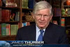 American University professor James Thurber discusses the November election for NBC Nightly News on Sunday, September 26.