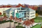 The new SOC building, aerial view