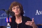 Sex educator Deborah Roffman speaks at the American Forum