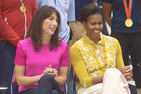 Michelle Obama and Samantha Cameron