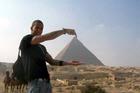 Daniel Rogers visits the Great Pyramids in Egypt.