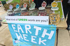 Earth Week Table display