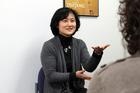 Dr. Keum-Hyeong Choi leads the International Students Discussion Group.
